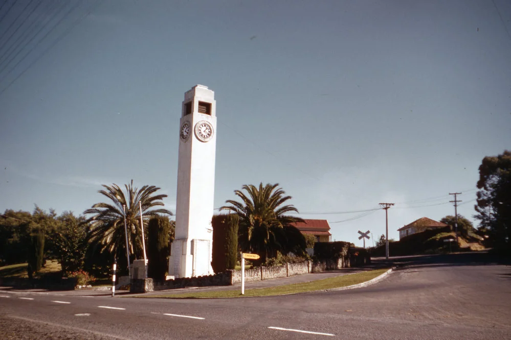 Waipawa First World War Memorial Clock Tower, High Street, Waipawa
