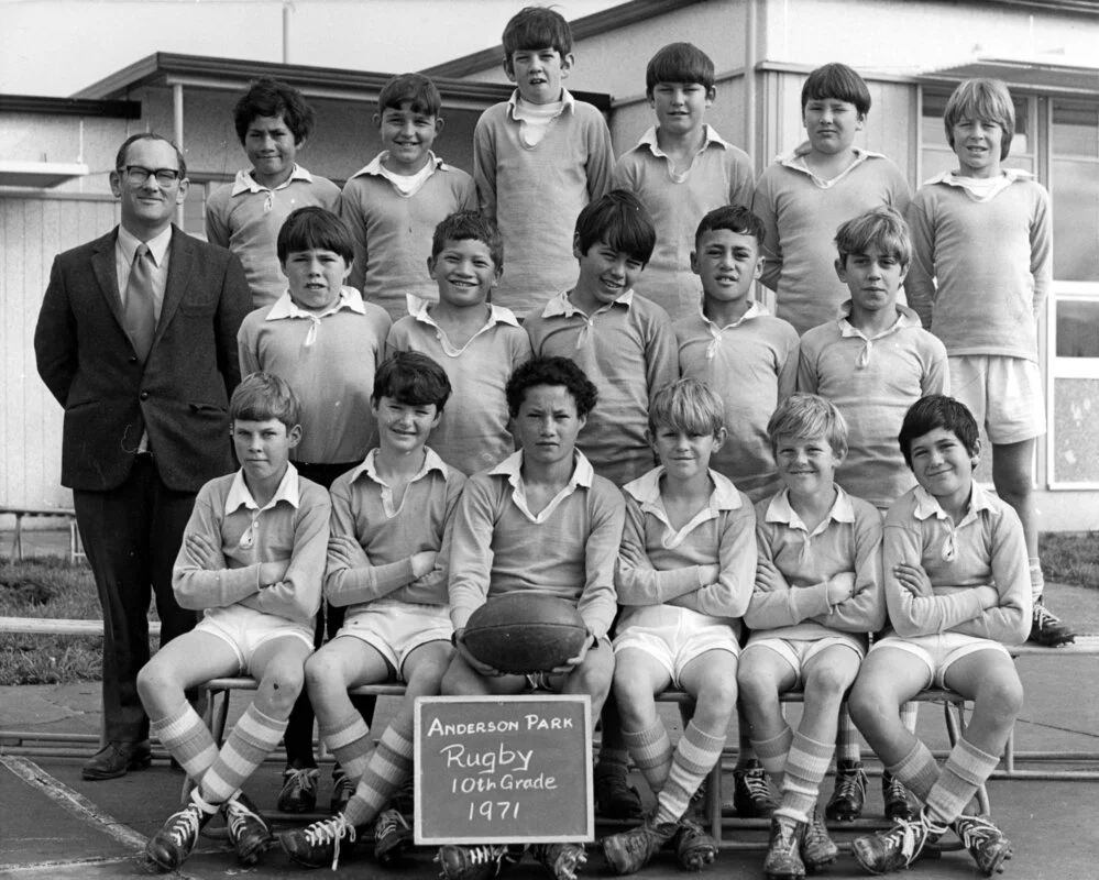 Anderson Park Primary School Rugby Team 1971