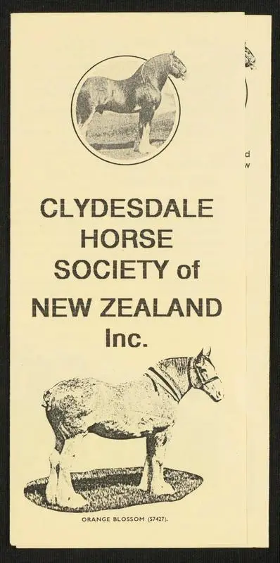 Clydesdale Horse Society of New Zealand Inc