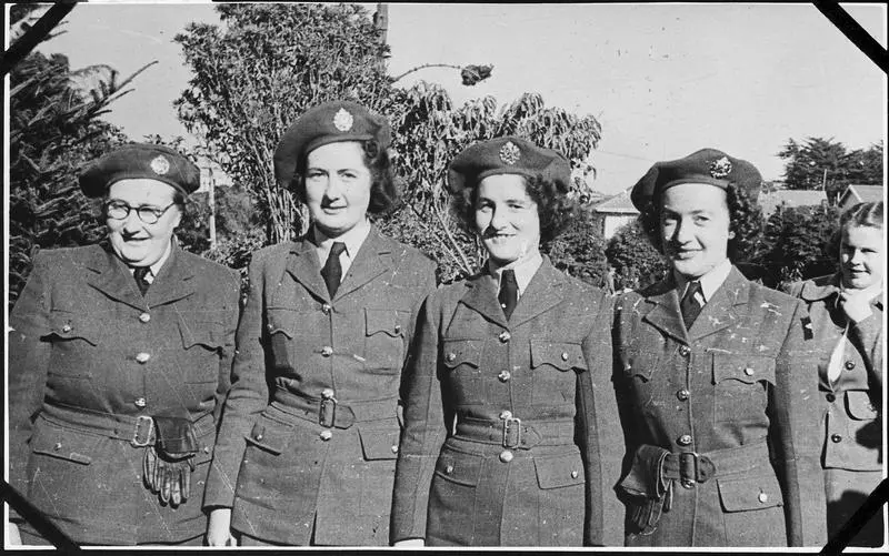 WAAF women in Wellington