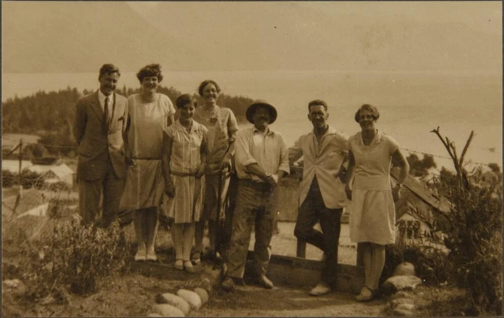 George Chance and others at Queenstown