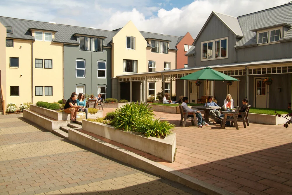 City College courtyard