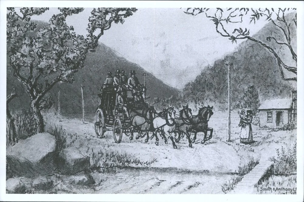 Old Coaching days: Otira Valley in the Eighties