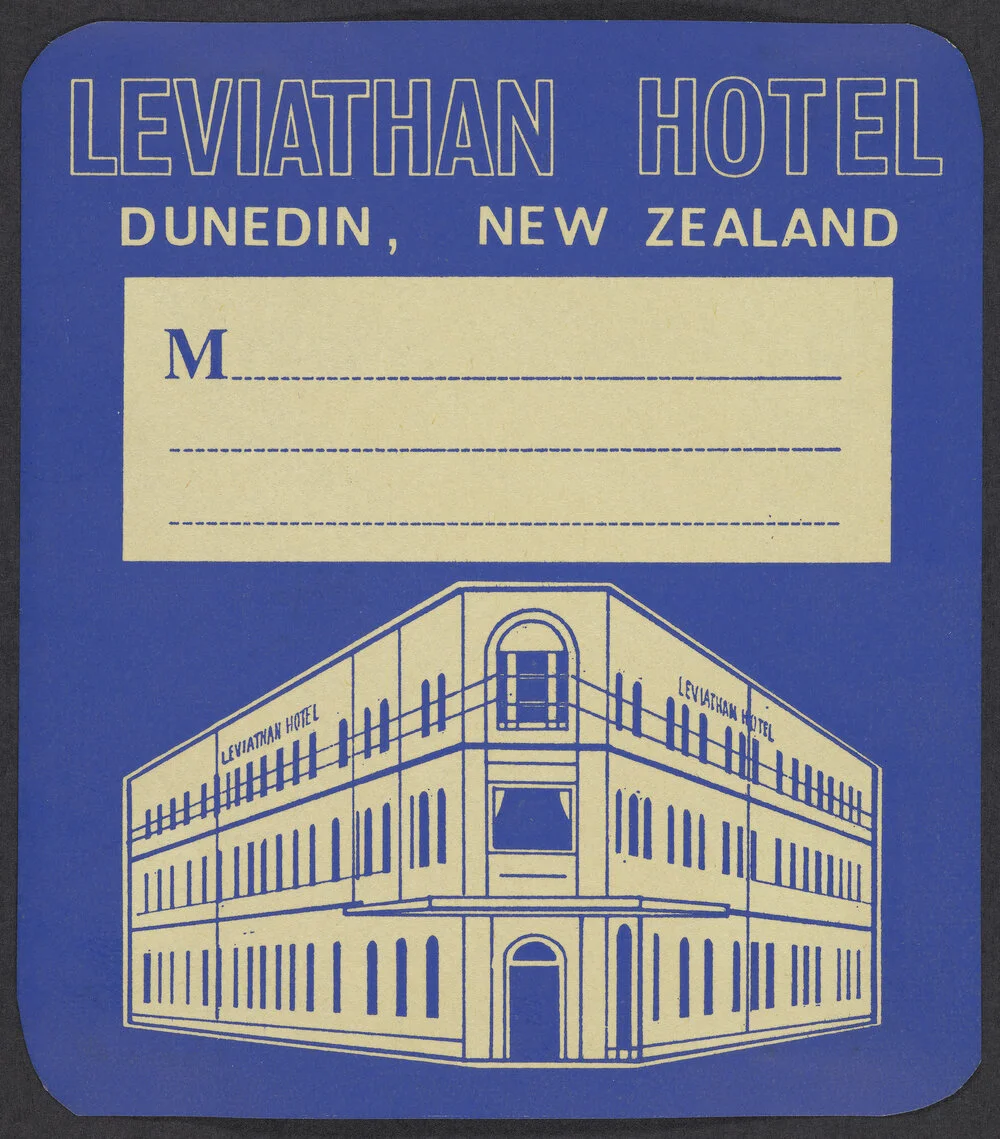 "Leviathan Hotel Dunedin, New Zealand"