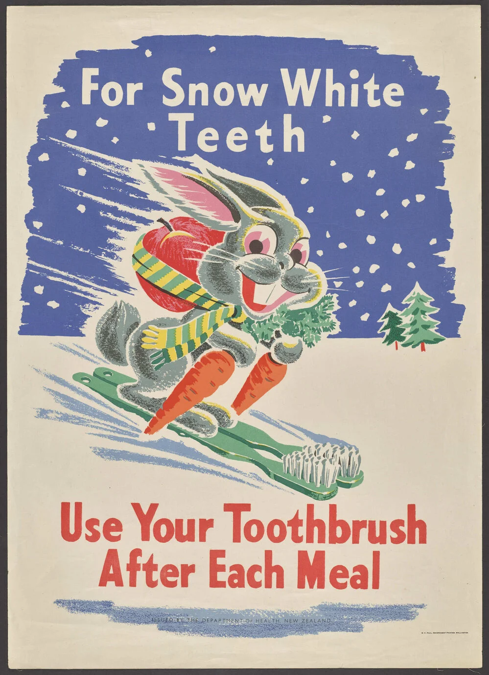 "For Snow White Teeth Use Your Tooth brush After Each Meal"