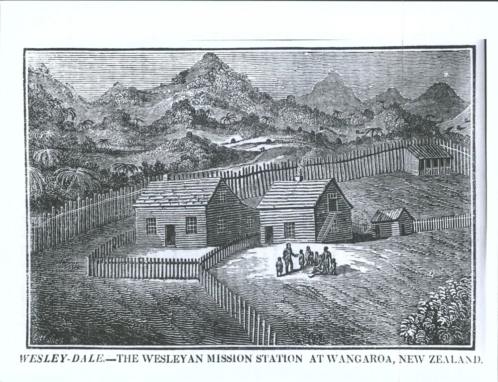 Wesley-Dale - The Wesleyan Mission Station at Wangaroa, New Zealand