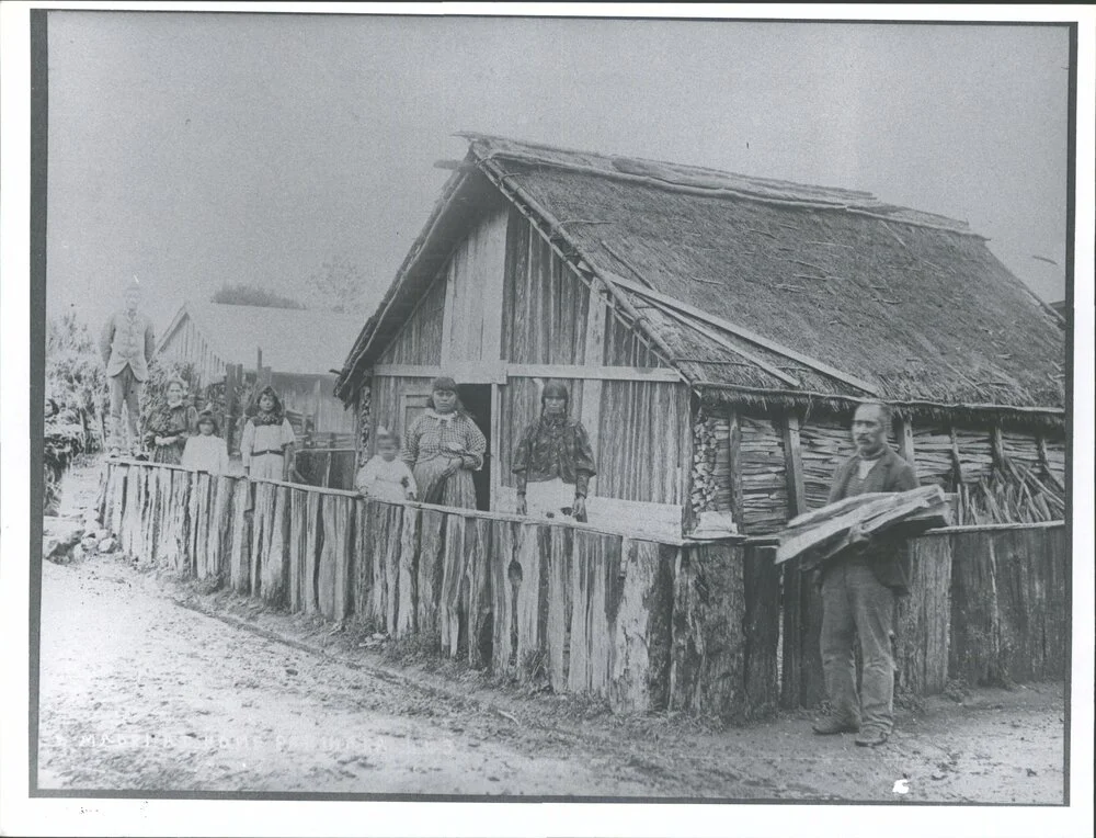 Maori at home, Parihaka