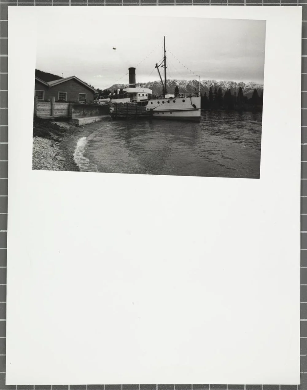 TSS Earnslaw at the Steamer Wharf, Queenstown