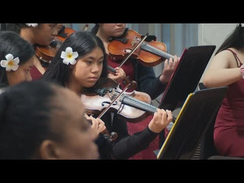 Polynesian classical music fills the Beehive in Wellington