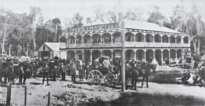 Tūātapere History - Business and Industry: Hotels- 'West's Waiau'