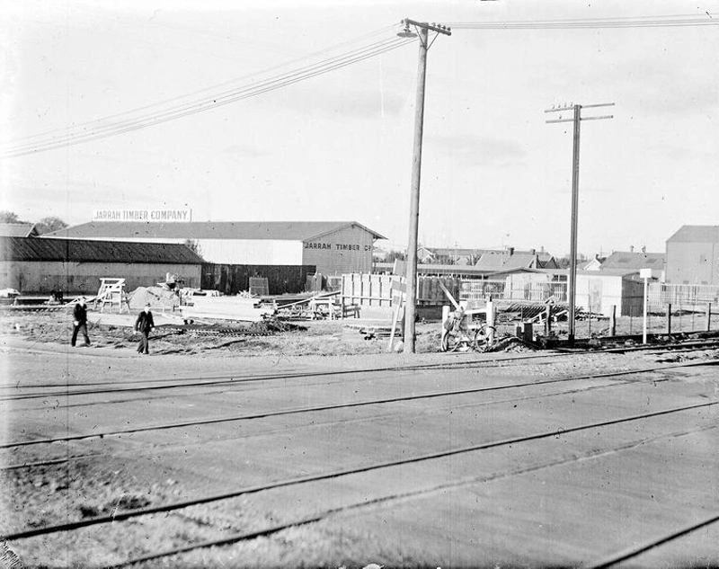 Jarrah Timber Company, Moorhouse Avenue, Christchurch, Canterbury, New Zealand.