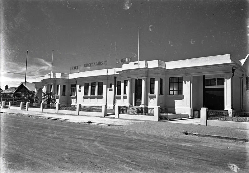 Factory. Ernest Adams Bakery, Tuam Street Christchurch, Canterbury, New Zealand.
