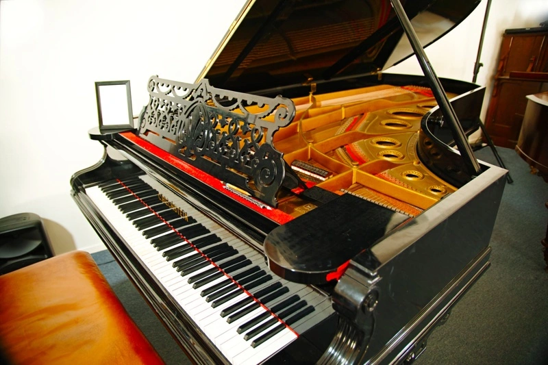 Grand Piano and Stool
