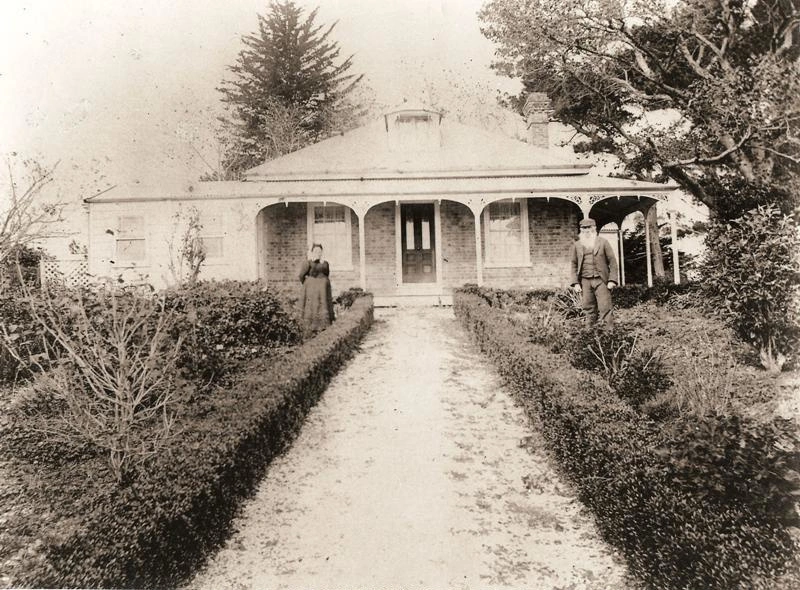 McMillan Home/ Woodcote, Bleakhouse Rd, Howick. C 1880.