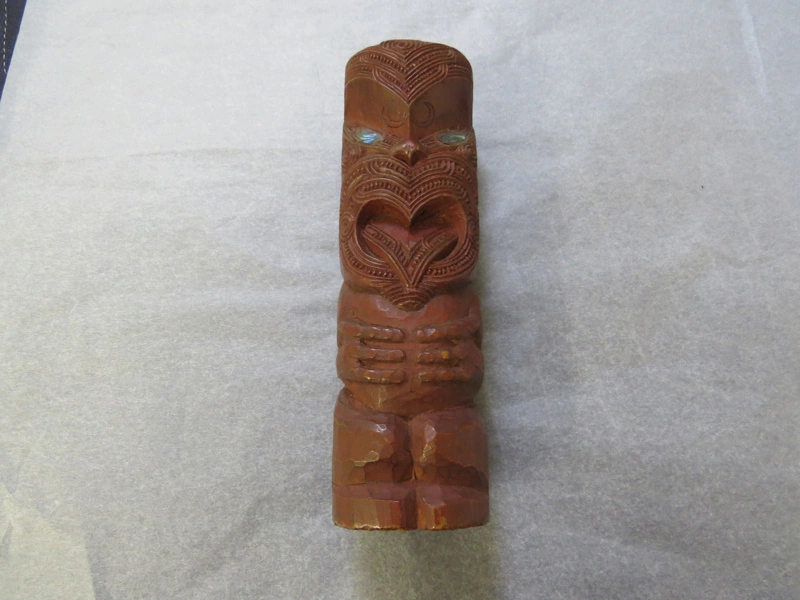 Miniature Maori Totem pole