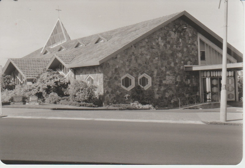 The new Our Lady Star of the Sea Catholic Church from Picton Street