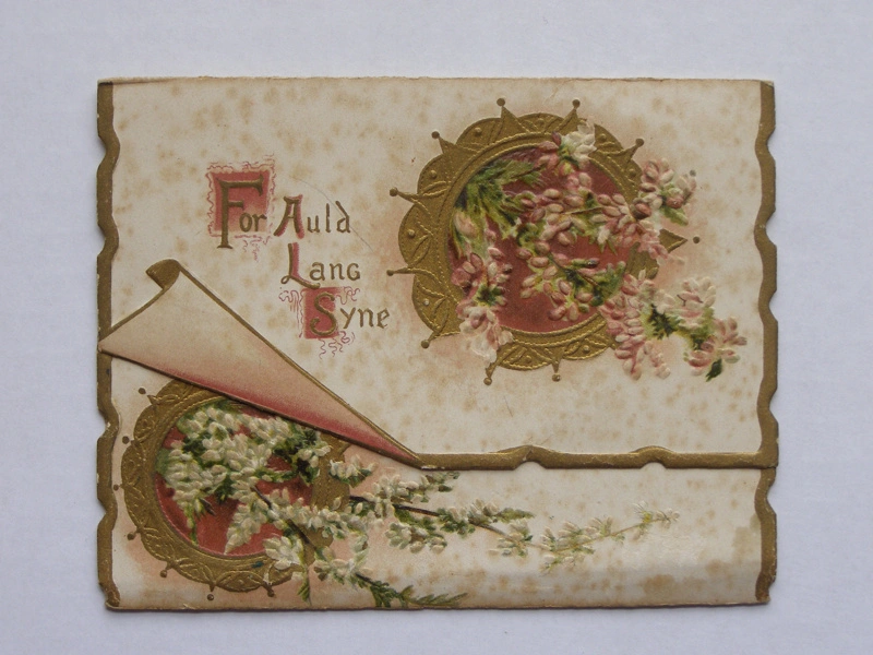 Christmas Card "For Auld Lang Syne"