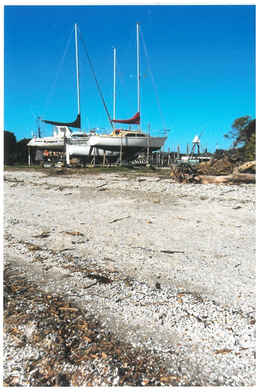 Shelly Park Cruising Club haul out area