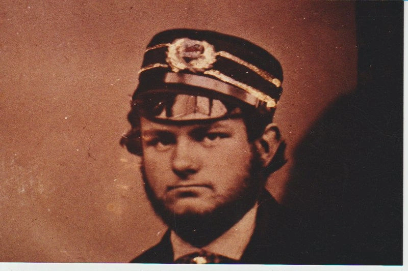 Reginald Penruddocke Fitzgerald in Midshipman's uniform.