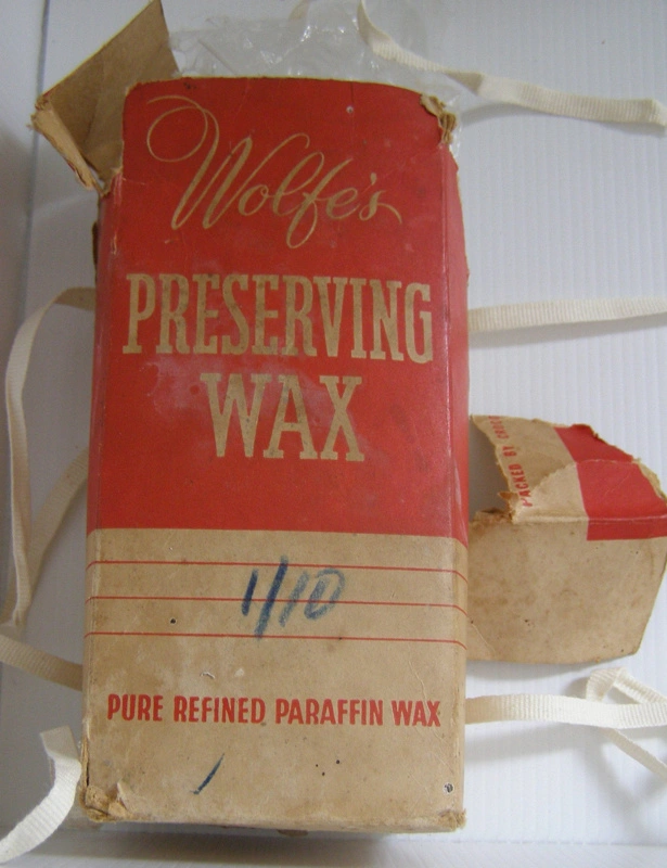 Preserving Wax & Box