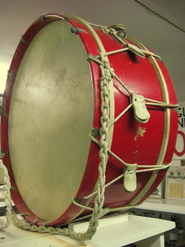 Caledonian Pipe Band Bass Drum