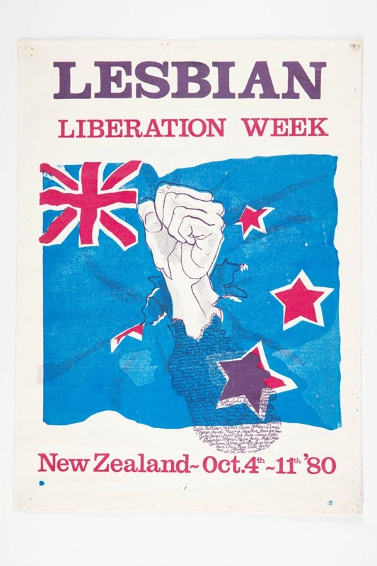 Poster, Lesbian Liberation Week