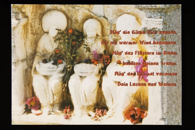 Postcard, Photo of Matronen in Nettersheim, Eifel
