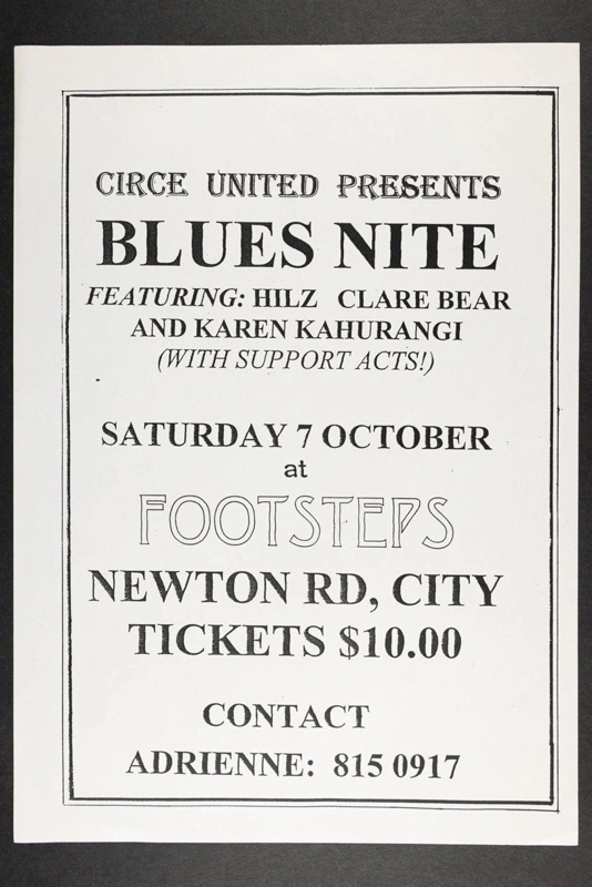 Flyer, Footsteps Club bar