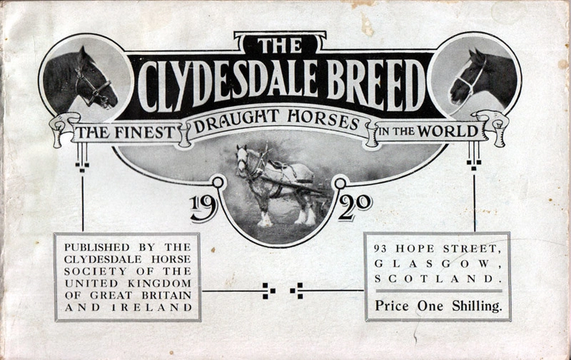Book, History [The Clydesdale Breed]