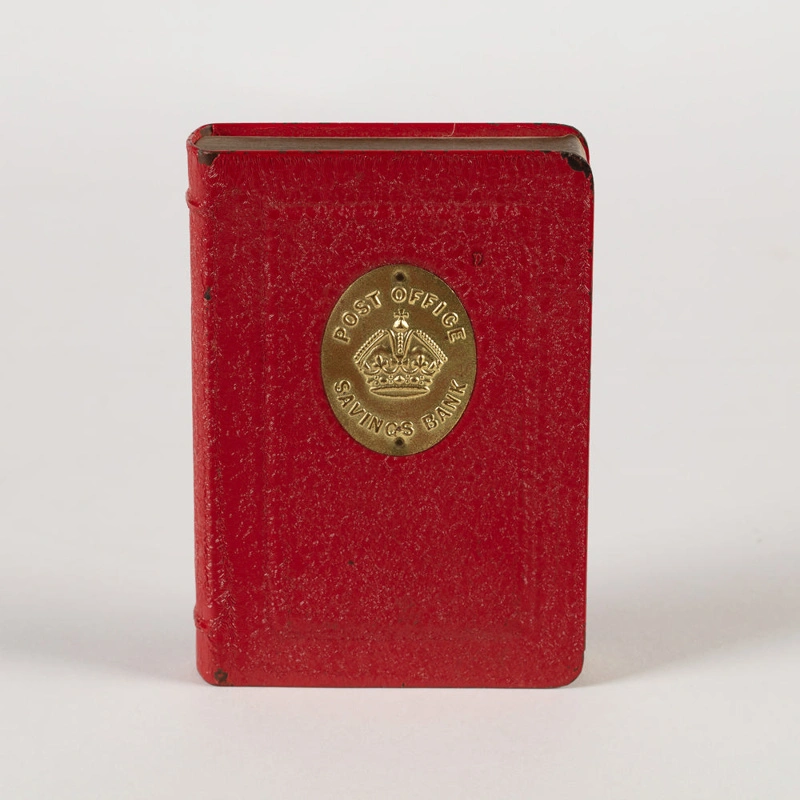 Money Box, New Zealand Post Office Savings Bank Red