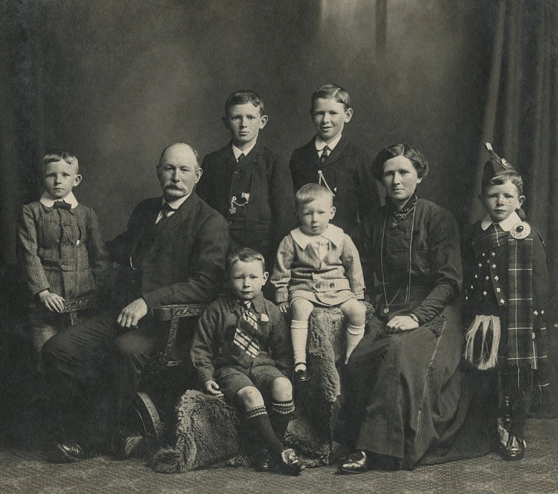 Photograph, John and Jane McKay and Family