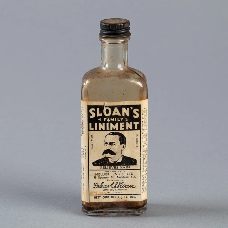 Bottle, 'Sloan's Family Liniment'