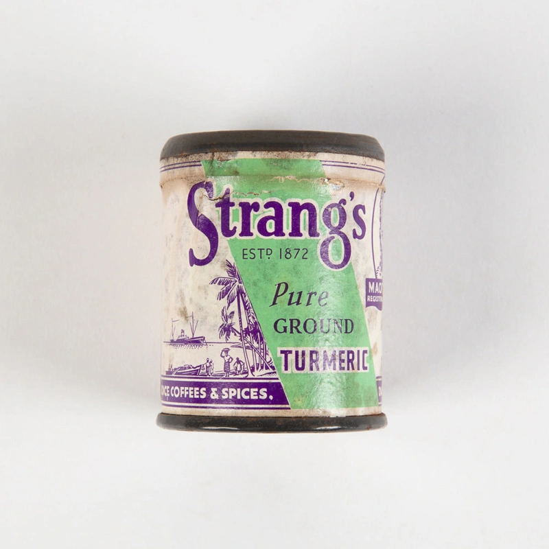 Tin, Strang's Turmeric