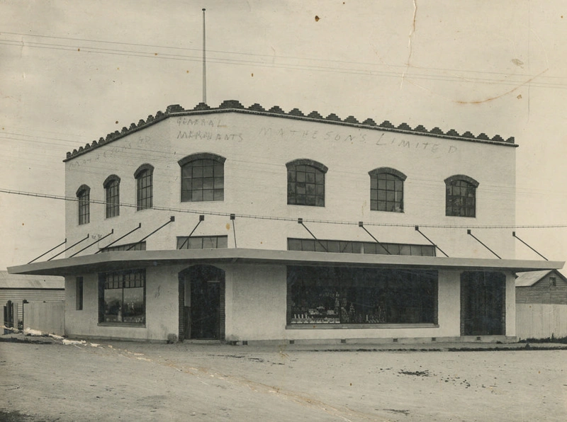 Photograph, Matheson's Ltd General Merchants, Edendale