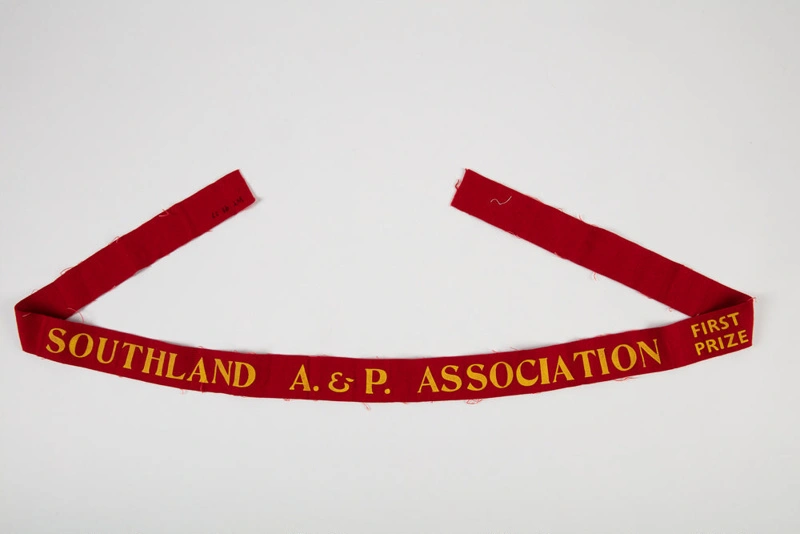 Ribbon, Southland A & P Association First Prize