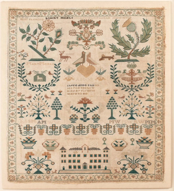 Sampler, Mary Meikle 1836