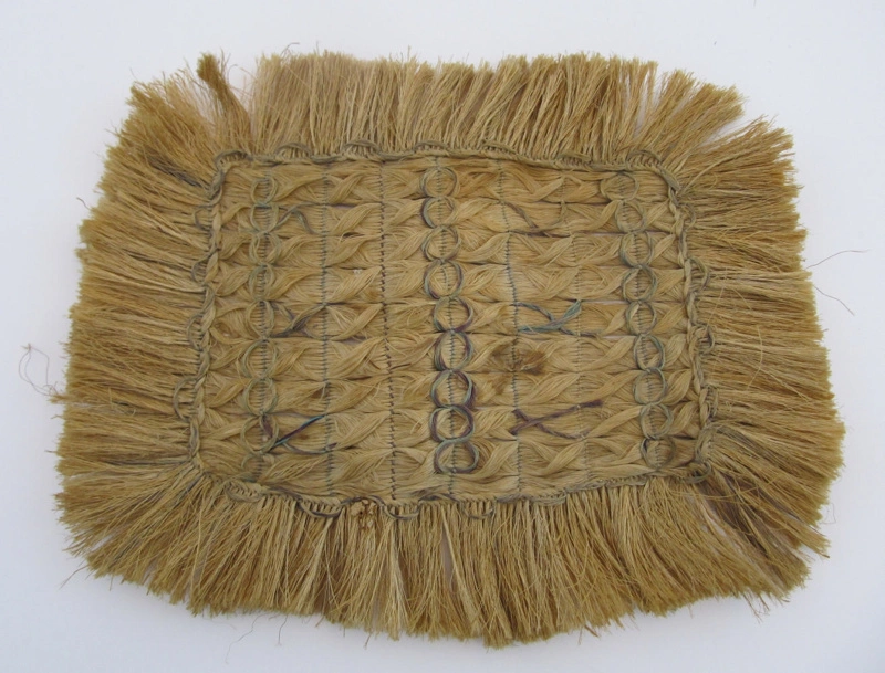Flax woven mat