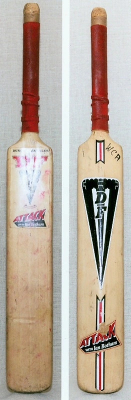 Cricket Bat: Attack with Ian Botham Cricket Bat c. 1988