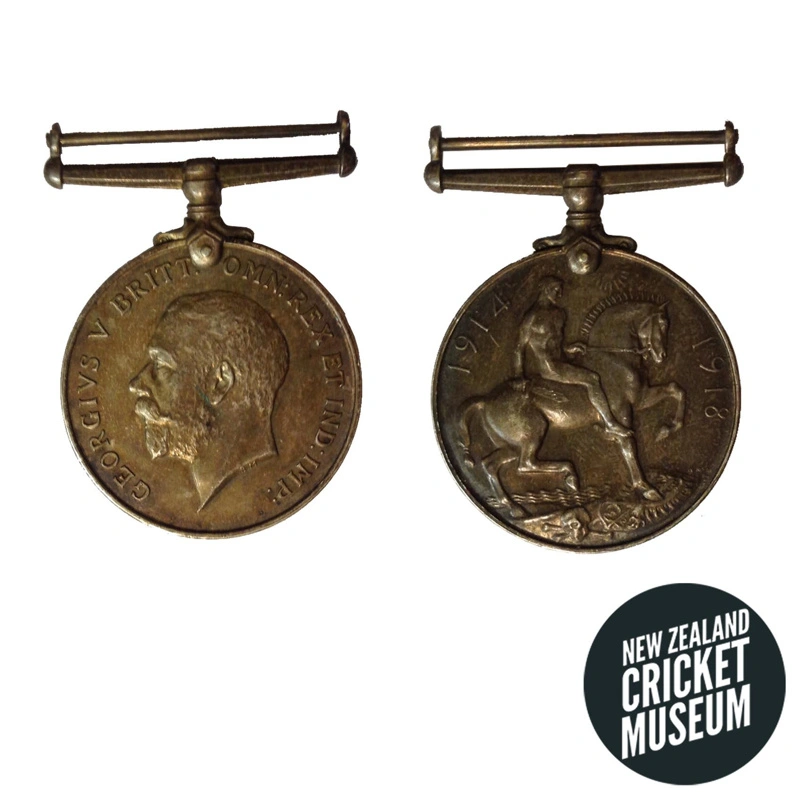 Medal: British War Medal, WWI medal awarded to LP Cave