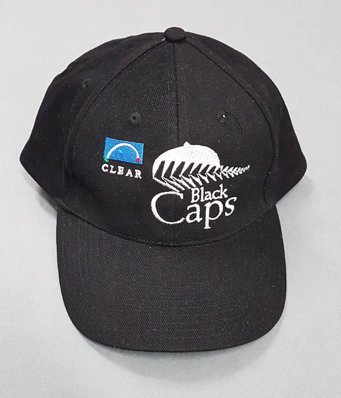 Cap: Clear Black Caps cap, c.2002