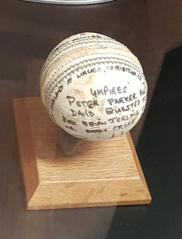 Cricket ball: Used in the 2000 Women's World Cup Final