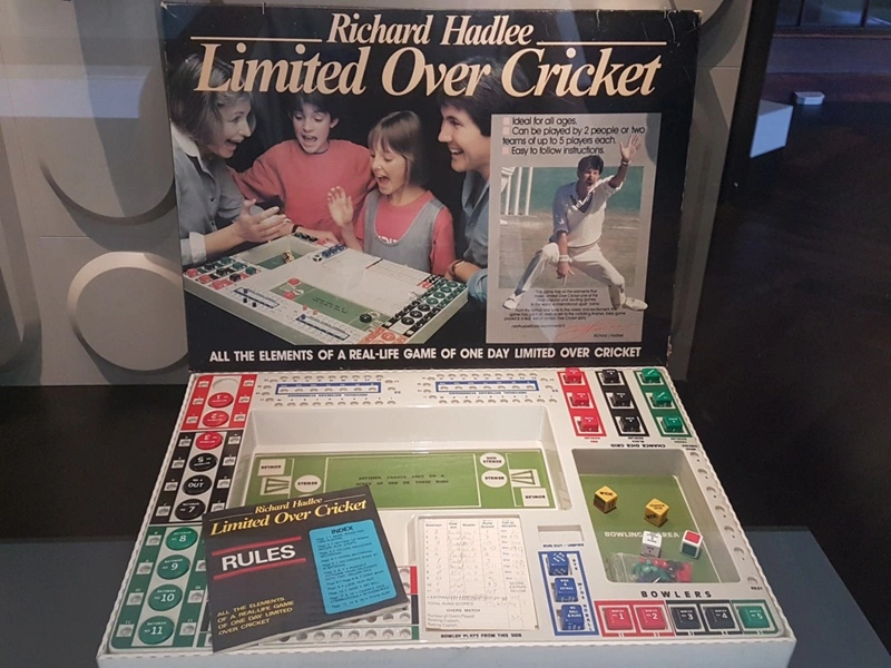 Game: Hadlee Boardgame - Limited Over Cricket, 1986