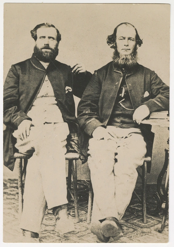 Photograph, Captain John Tall and George Rowles