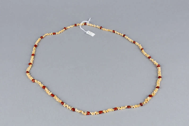 Necklace, Pupu shell and seed