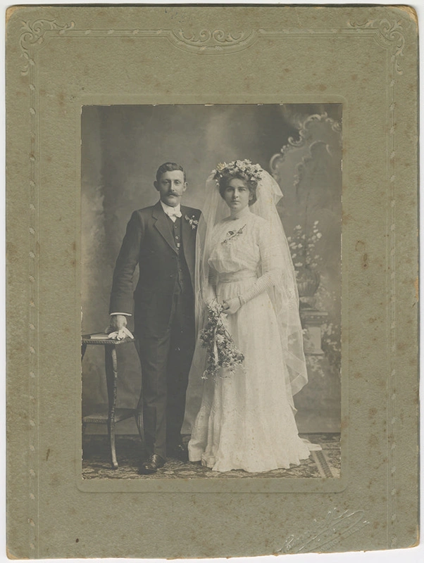 Photograph, George and Agnes Paulin