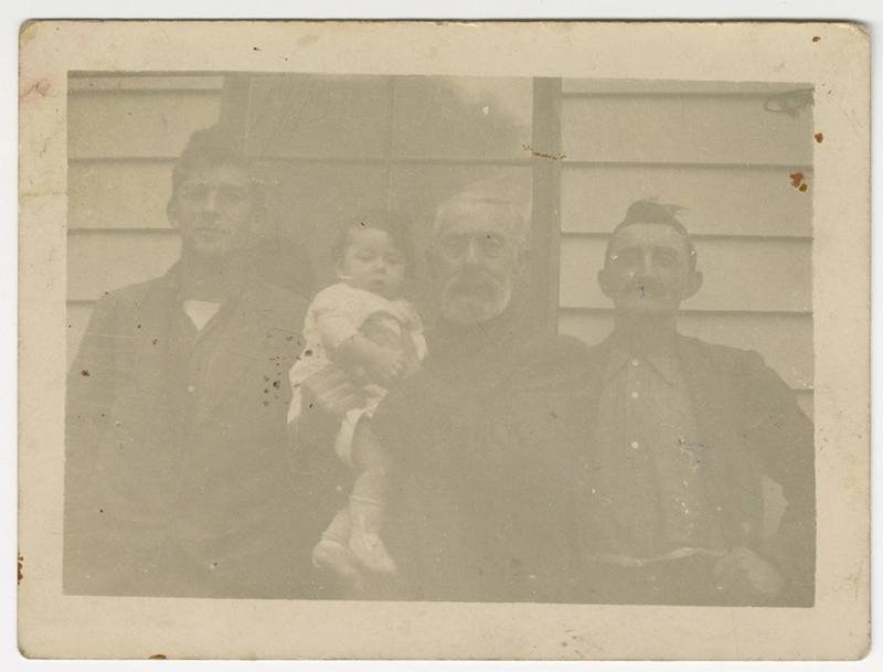 Photograph, William, Ronald James, Edwin, and Ronald William Paulin