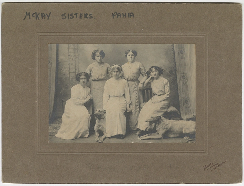 Photograph, McKay sisters, Ann, Emma, Ellen, Flora, and Mary
