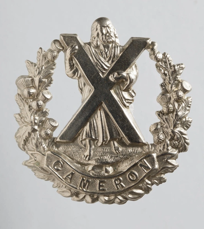Badge, Cap, Cameron Highlanders