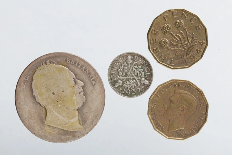 Coins, British, Assorted