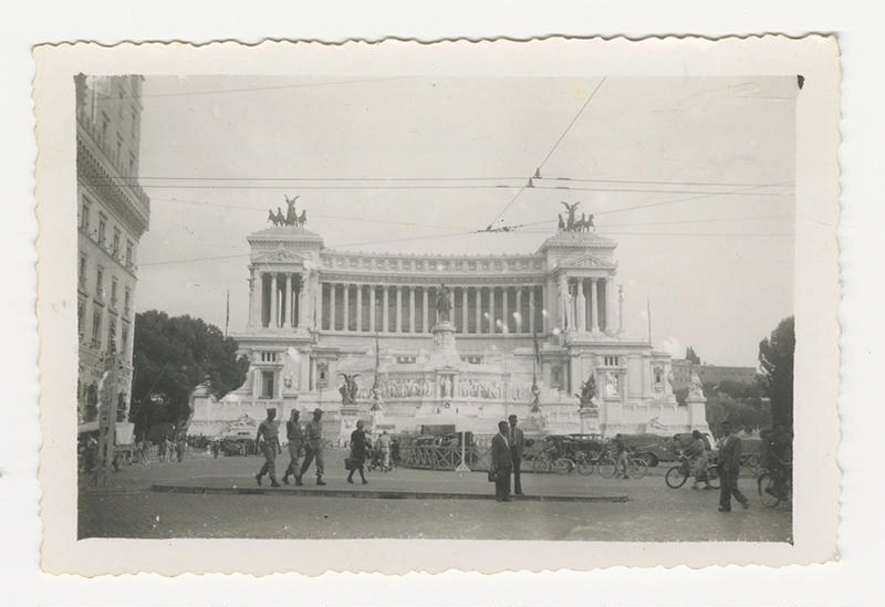 Photograph, of the Victor Emmanuel Monument II located in Rome, Italy.